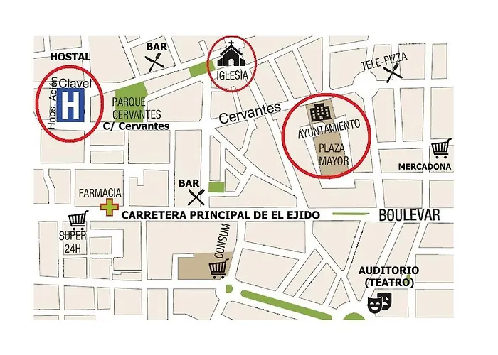 Centro Ejido ゲストハウス エル・エヒド